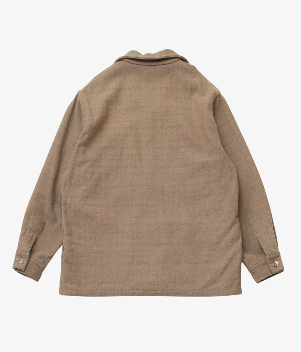 VINTAGE CLOTHING ''1940~50's WOOLRICH PLAID WOOL HUNTING JACKET'' (GRAY)