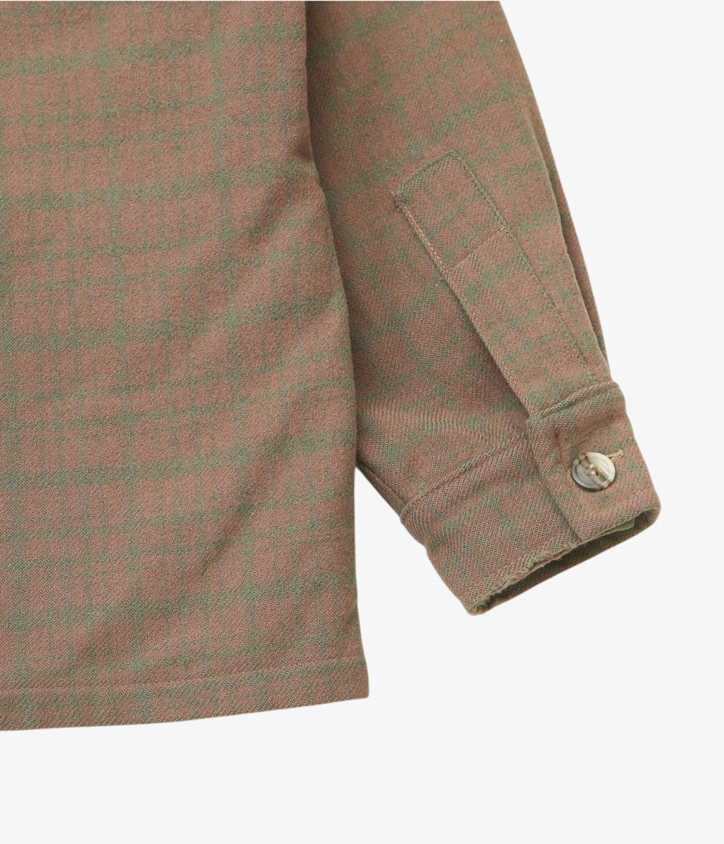 VINTAGE CLOTHING ''1940~50's WOOLRICH PLAID WOOL HUNTING JACKET'' (GRAY)