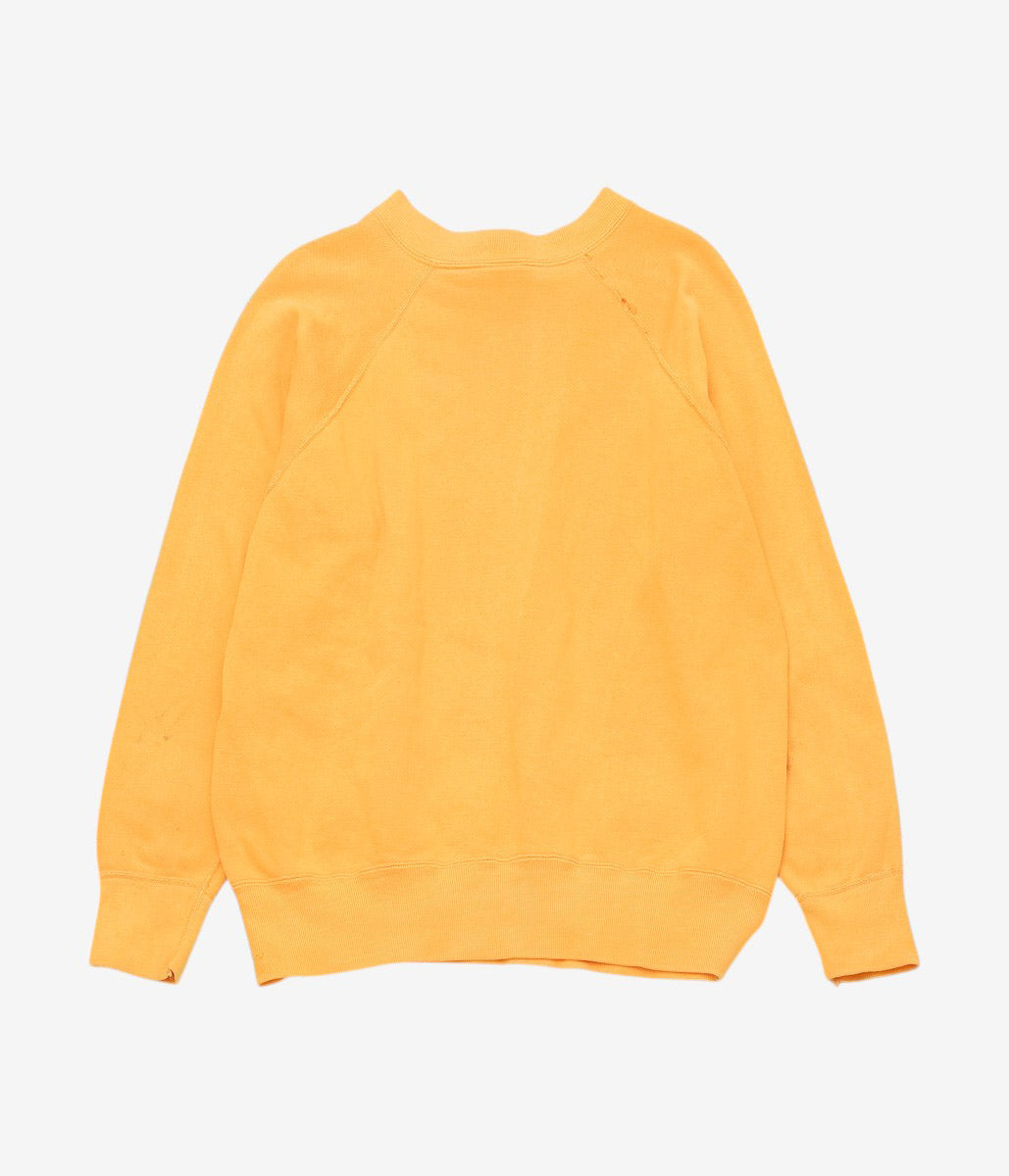 VINTAGE CLOTHING ''1950~60's B.V.D. BLANC SWEATSHIRT'' (YELLOW)