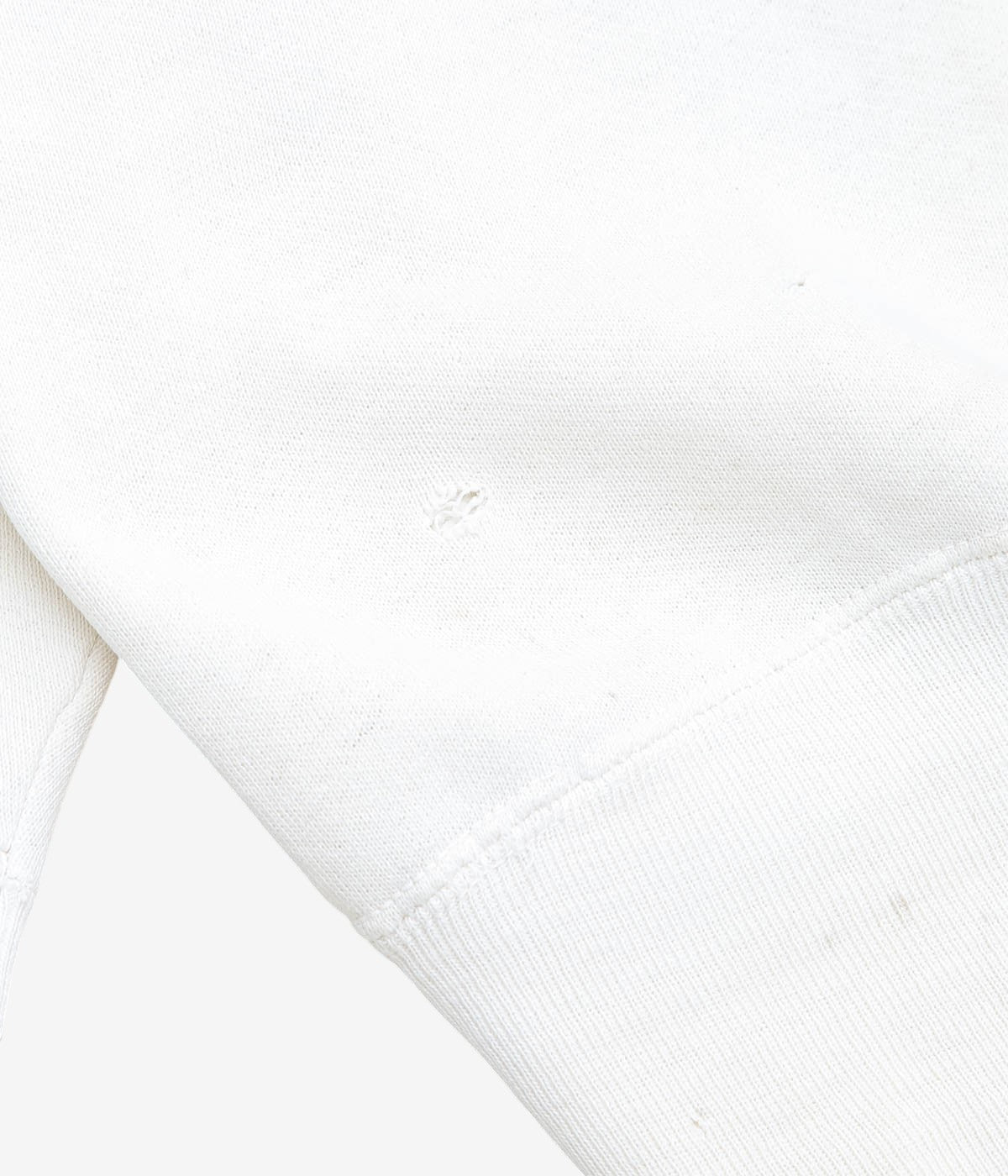 VINTAGE CLOTHING ''1950’S PENN STATE HALF ZIP SWEAT'' (WHITE)