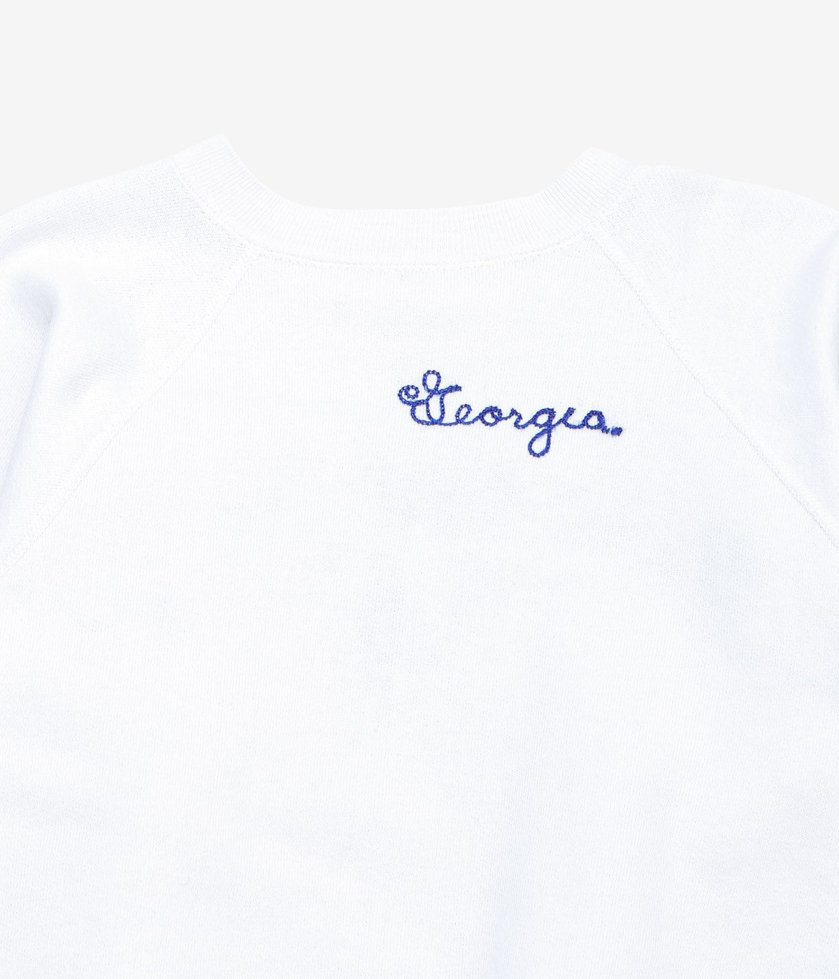VINTAGE CLOTHING ''1960’S EMBROIDERY SWEAT'' (WHITE)