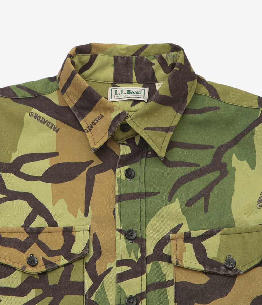 VINTAGE CLOTHING ''1980s L.L.BEAN CAMO SHIRT'' (CAMO)