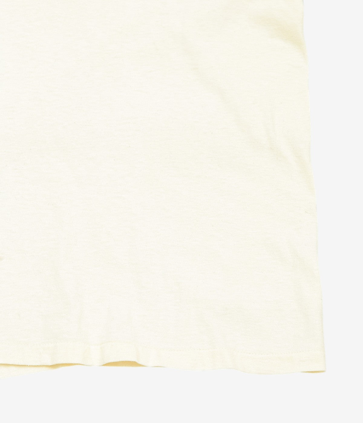 VINTAGE CLOTHING ''1987y EMS PRINT TEE'' (NATURAL)