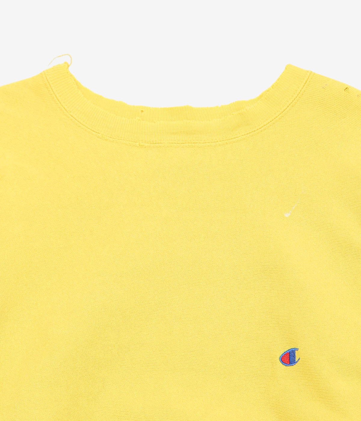 VINTAGE CLOTHING ''1990’S CHAMPION RW ONE POINT'' (YELLOW)