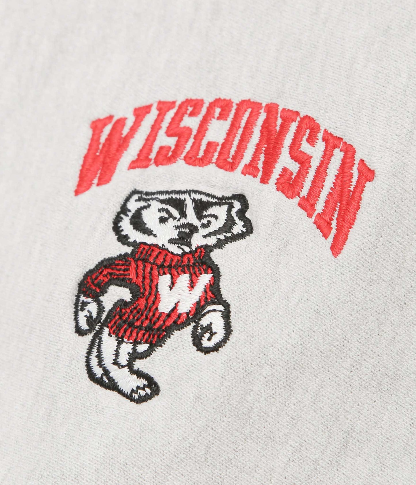 VINTAGE CLOTHING ''1990s CHAMPION REVERSEWEAVE BUCKY LOGO'' (LT.GRAY)