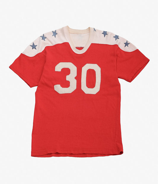 VINTAGE CLOTHING ''40～50'S NO.30 FOOTBALL SHIRT'' (RED)
