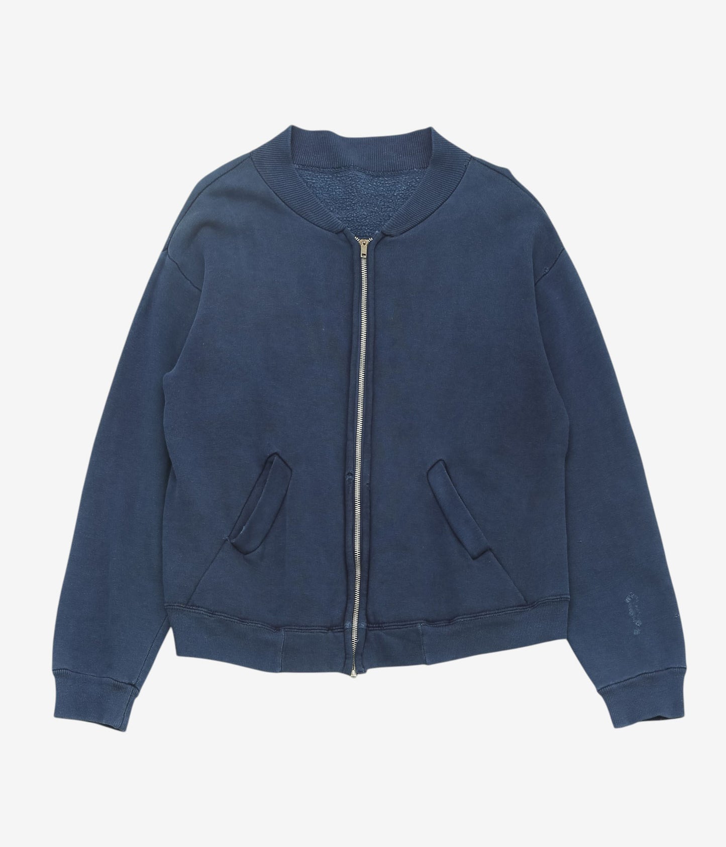 VINTAGE CLOTHING ''50-60's ZIP SWAET SHIRT'' (NAVY)