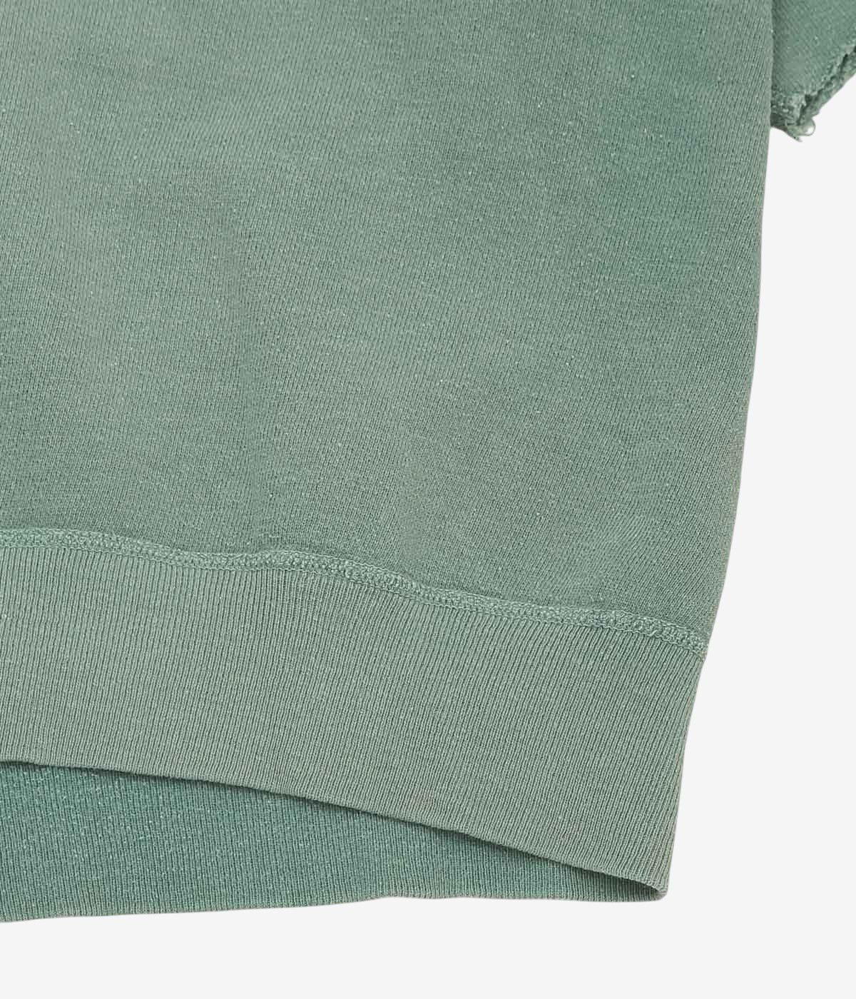 VINTAGE CLOTHING ''50'S BISONS HALF SLEEVE SWEAT SHIRT'' (F.GREEN)