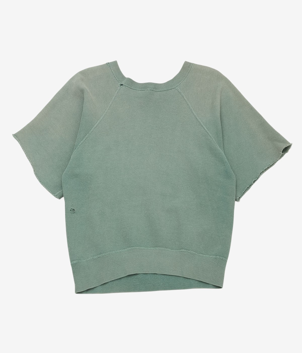 VINTAGE CLOTHING ''50'S BISONS HALF SLEEVE SWEAT SHIRT'' (F.GREEN)