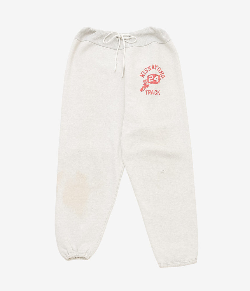 VINTAGE CLOTHING ''50's NISKAYUNA TRACK SWEAT PANTS'' (GRAY)