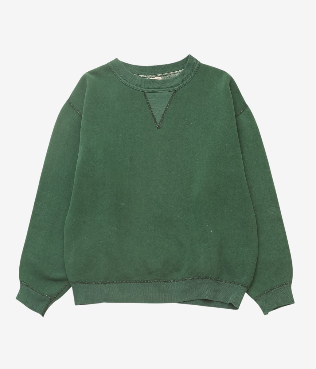 VINTAGE CLOTHING ''50's RUSSELL ATHLETIC SWEATSHIRT'' (GREEN)