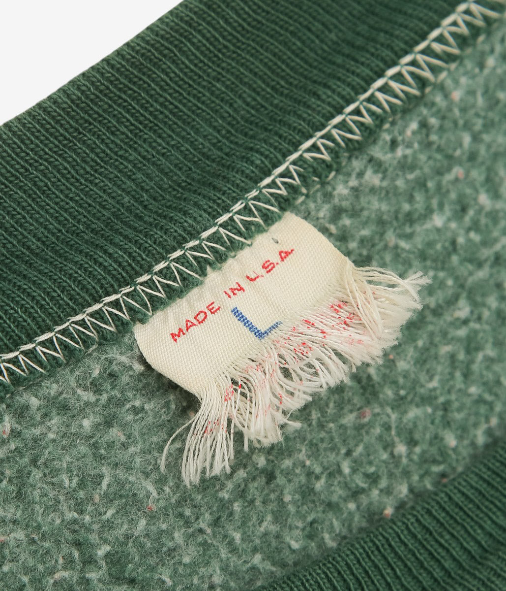 VINTAGE CLOTHING ''50's RUSSELL ATHLETIC SWEATSHIRT'' (GREEN)