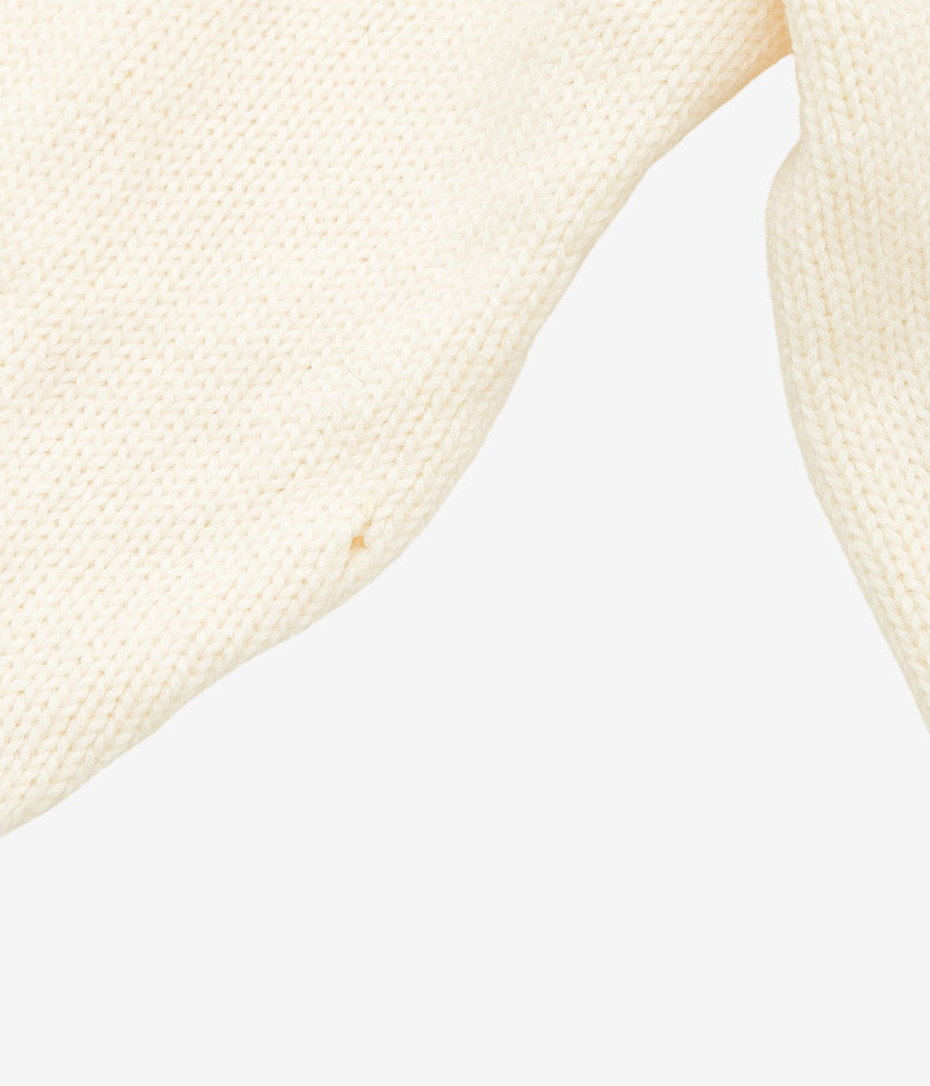VINTAGE CLOTHING ''50s STADIUM WOOL LETTERED KNIT'' (WHITE)