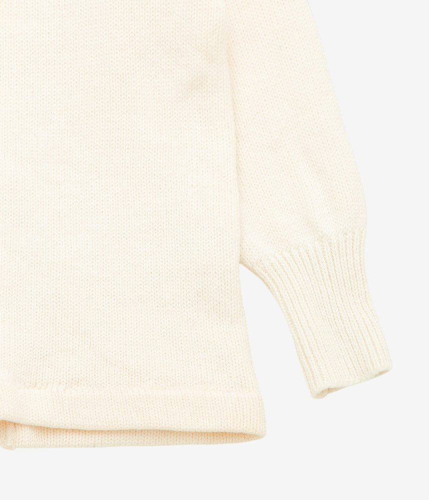 VINTAGE CLOTHING ''50s STADIUM WOOL LETTERED KNIT'' (WHITE)