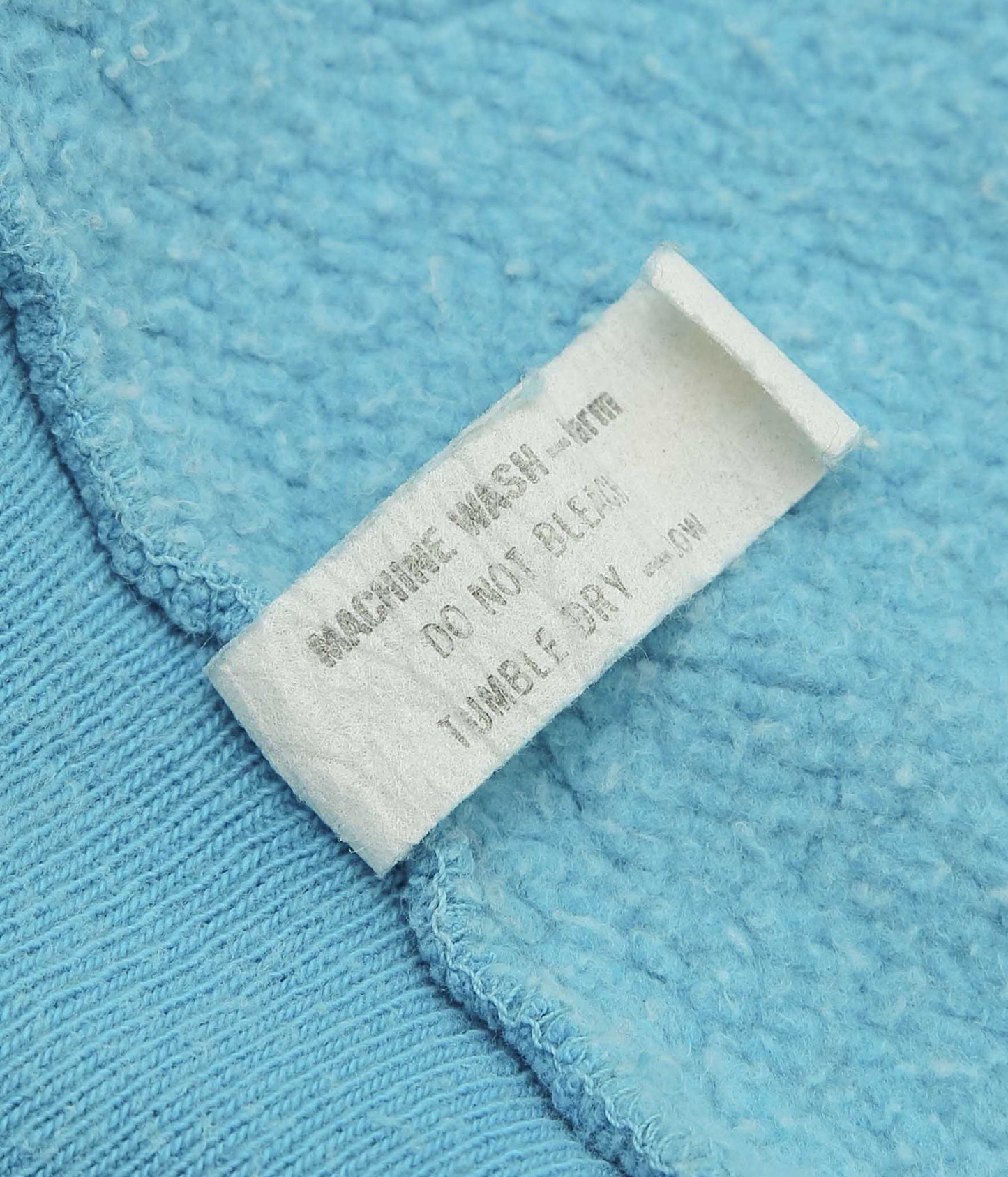 VINTAGE CLOTHING ''60-70's FADED SWEAT SHIRT'' (TURQUOISE)