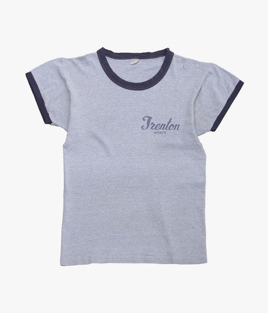 VINTAGE CLOTHING''60'S CHAMPION "TRENTON" RINGAR TEE''(BLUE)