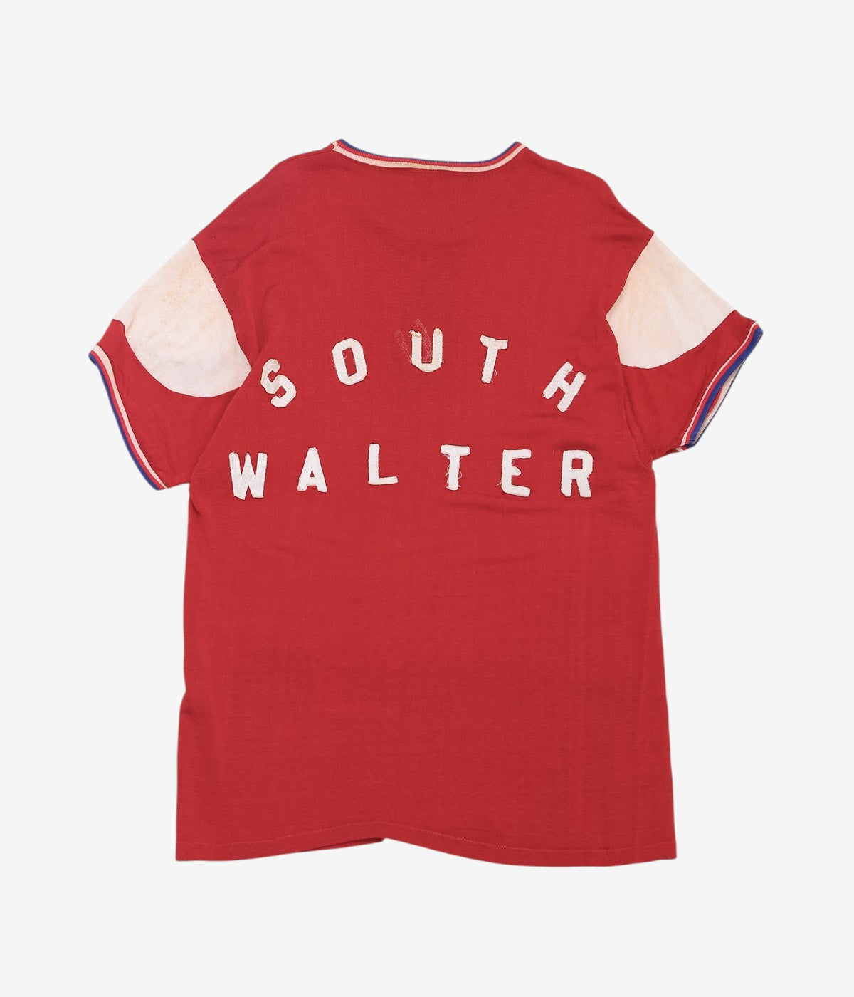 VINTAGE CLOTHING ''60'S SOUTH WALTER T SHIRT'' (RED)