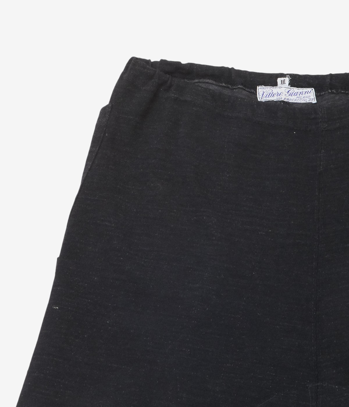 VINTAGE CLOTHING ''60's VITTORE GIANNI CYCLING SHORTS'' (BLACK)