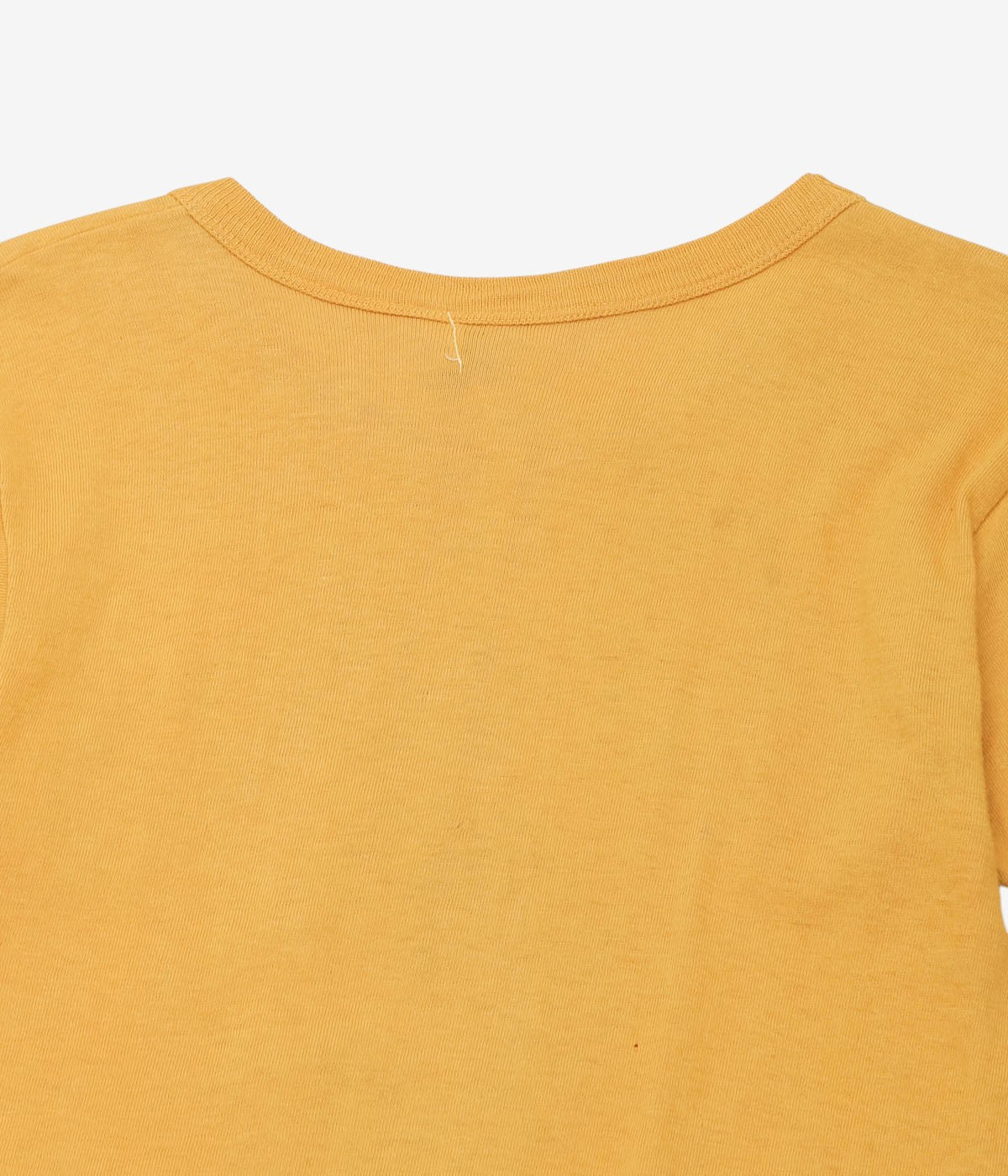 VINTAGE CLOTHING ''60's WYOMING UNIVERSITY TEE'' (MUSTARD)