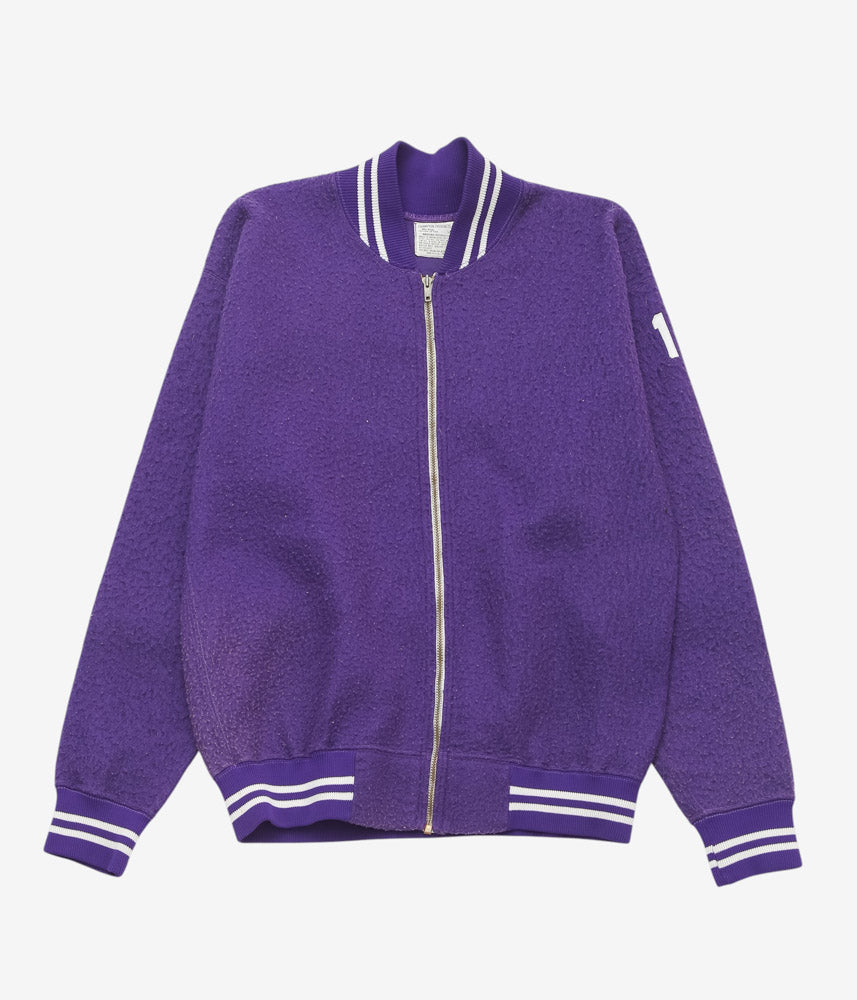 VINTAGE CLOTHING ''60s CHAMPION NYLON PILE ZIP JKT'' (PURPLE)