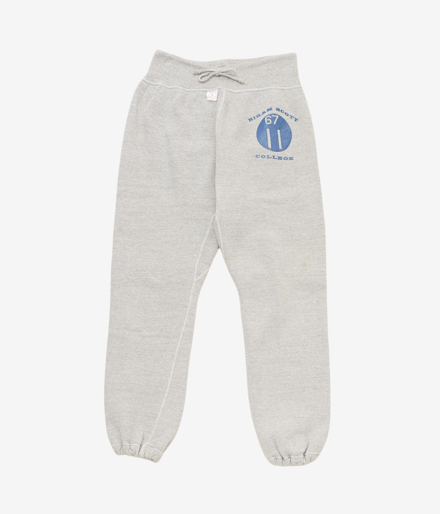 VINTAGE CLOTHING ''60s SWEAT PANTS HIRAM SCOTT'' (GREY)