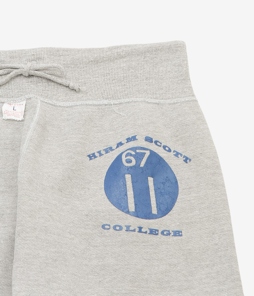 VINTAGE CLOTHING ''60s SWEAT PANTS HIRAM SCOTT'' (GREY)