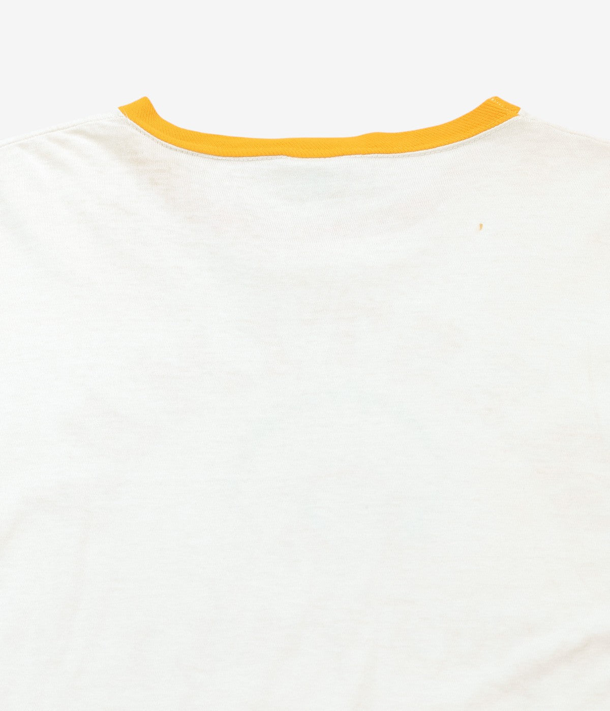 VINTAGE CLOTHING ''70's-80's "ORESTIMBA FOOTBALL" RINGER TSHIRTS'' (YELLOW*WHITE)