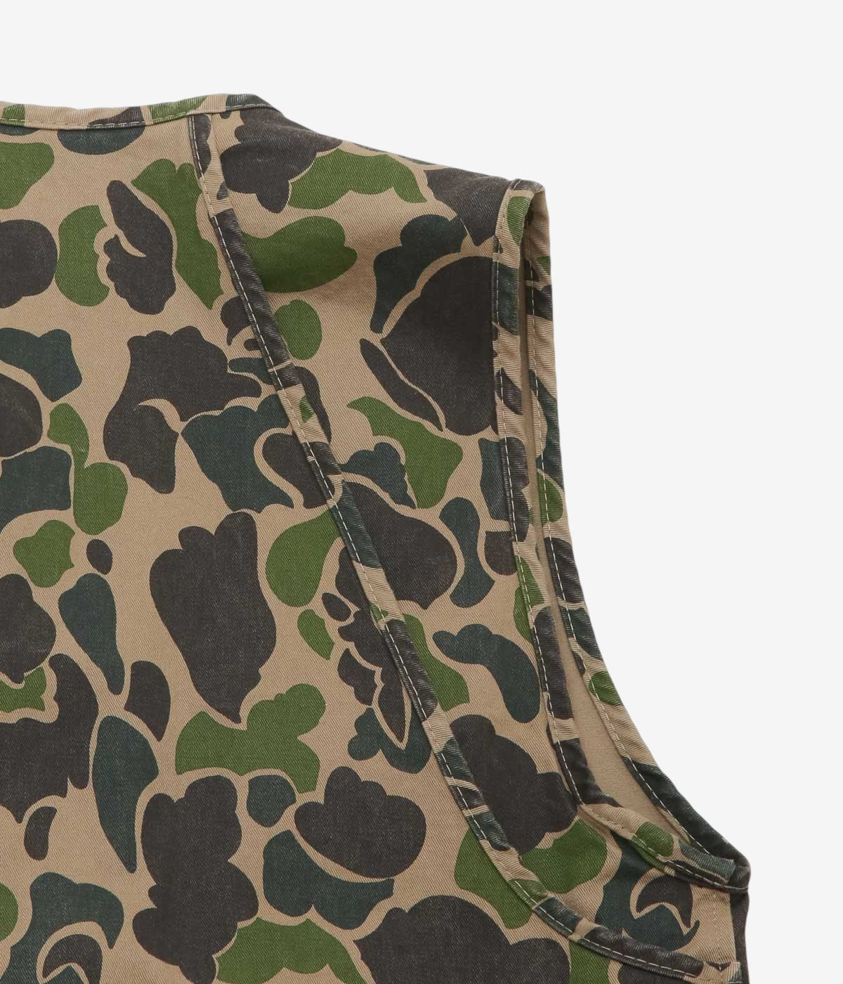VINTAGE CLOTHING "70's IDEAL HUNTING VEST" (CAMO)