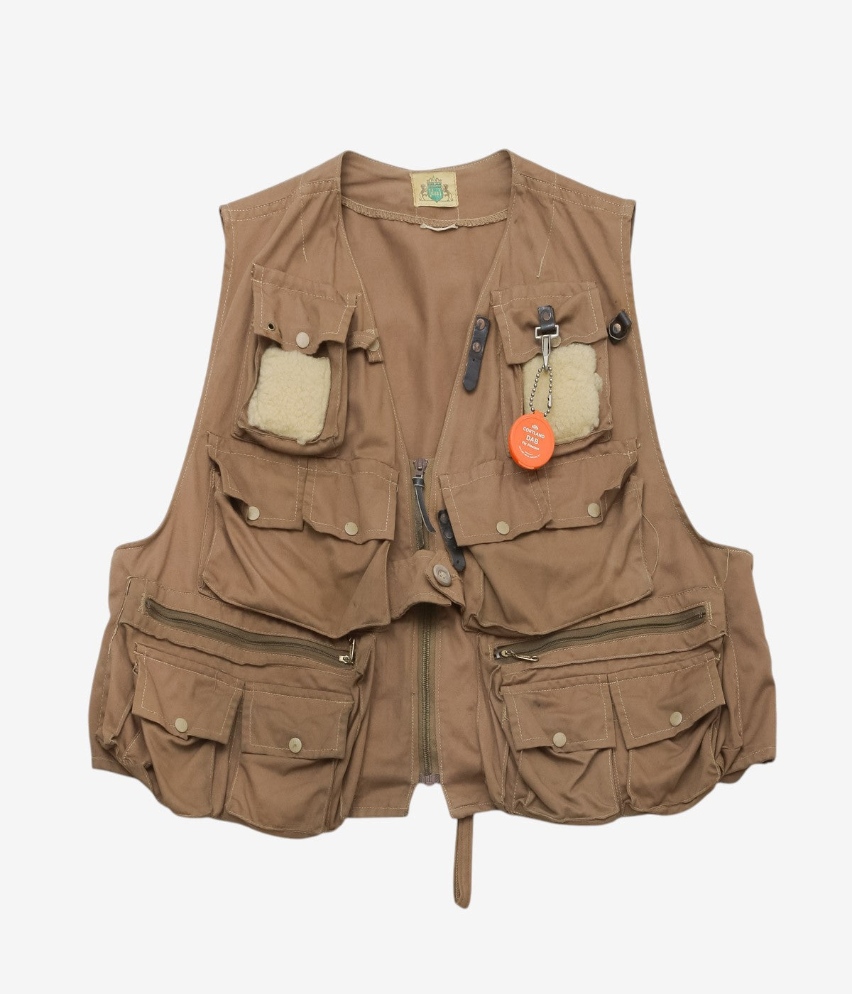 VINTAGE CLOTHING '70년대 IDEAL 헌팅 베스트' (BROWN)