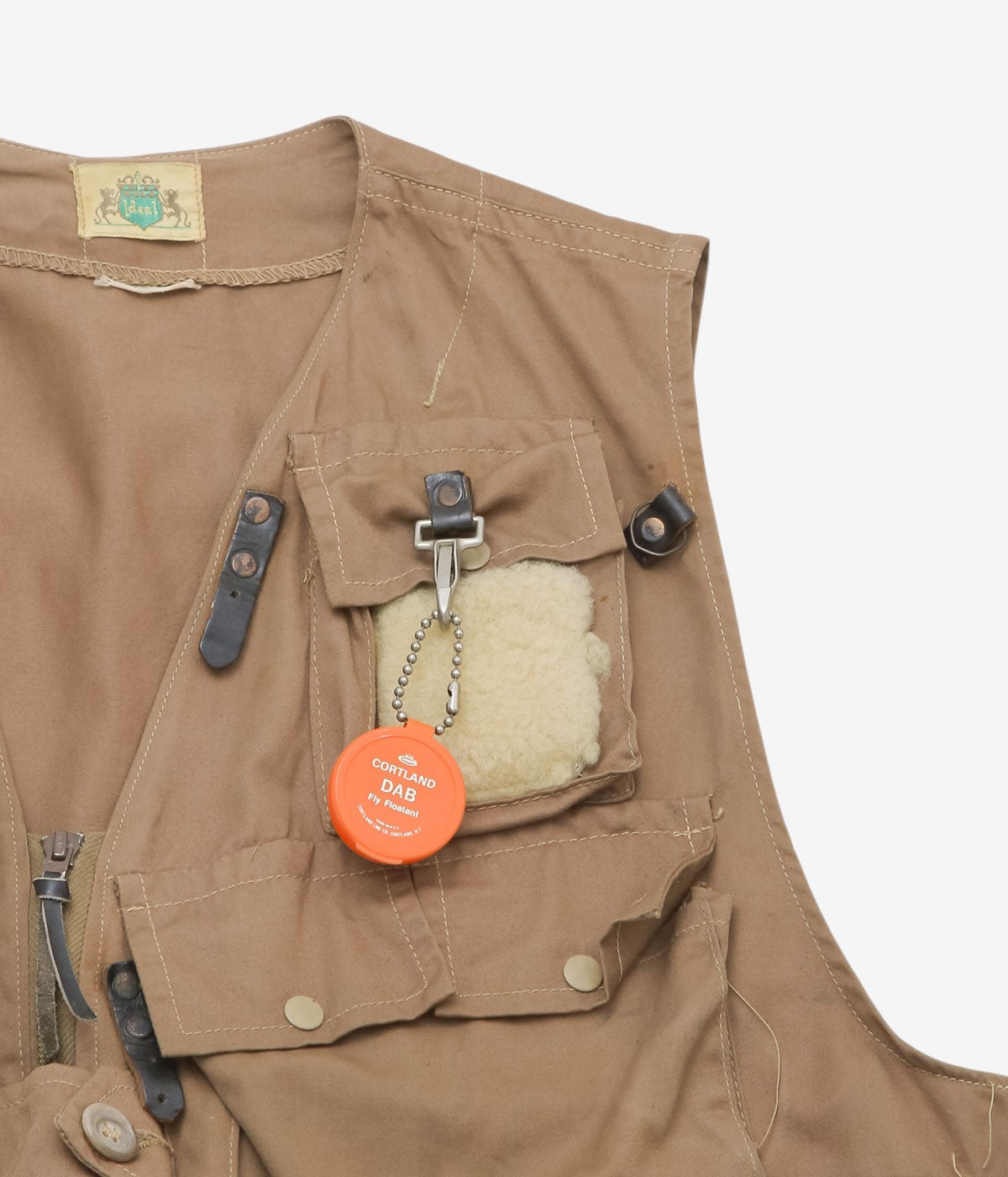 VINTAGE CLOTHING '70년대 IDEAL 헌팅 베스트' (BROWN)