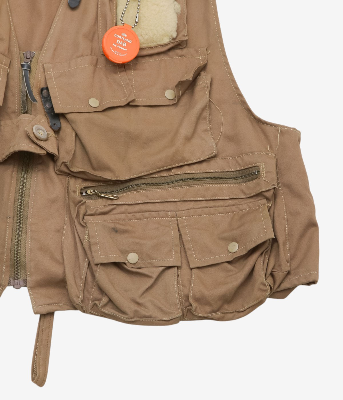 VINTAGE CLOTHING '70년대 IDEAL 헌팅 베스트' (BROWN)