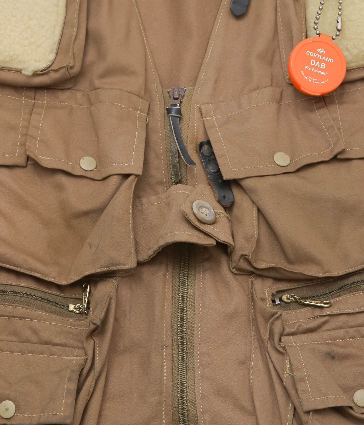 VINTAGE CLOTHING '70년대 IDEAL 헌팅 베스트' (BROWN)