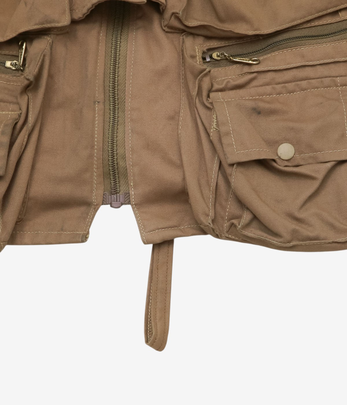 VINTAGE CLOTHING '70년대 IDEAL 헌팅 베스트' (BROWN)