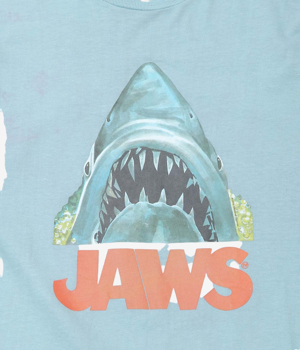 VINTAGE CLOTHING ''70's JAWS TEE'' (LT. BLUE)