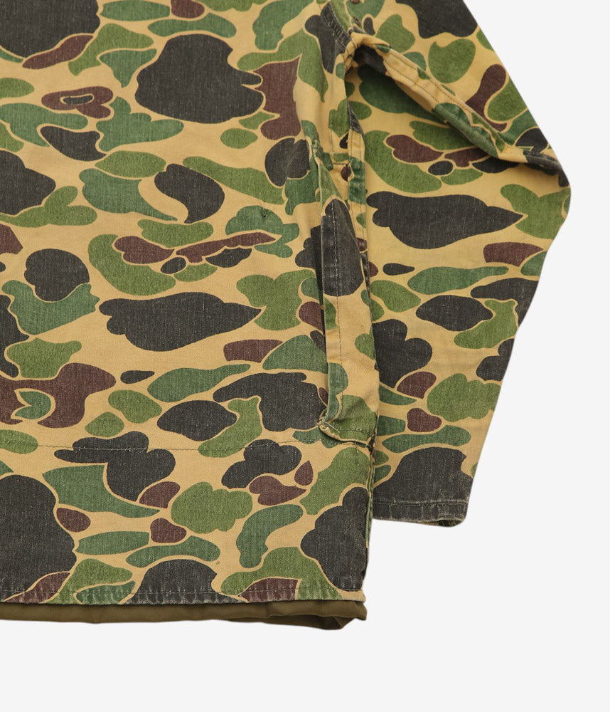 VINTAGE CLOTHING ''70's SAFTBAK DUCK HUNTER CAMO HUNTING JACKET'' (CAMO)