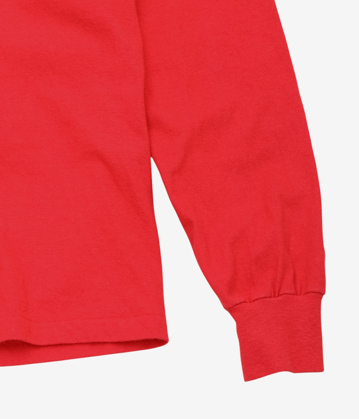 VINTAGE CLOTHING ''80's BEN&JERRY'S L/S TEE'' (RED)