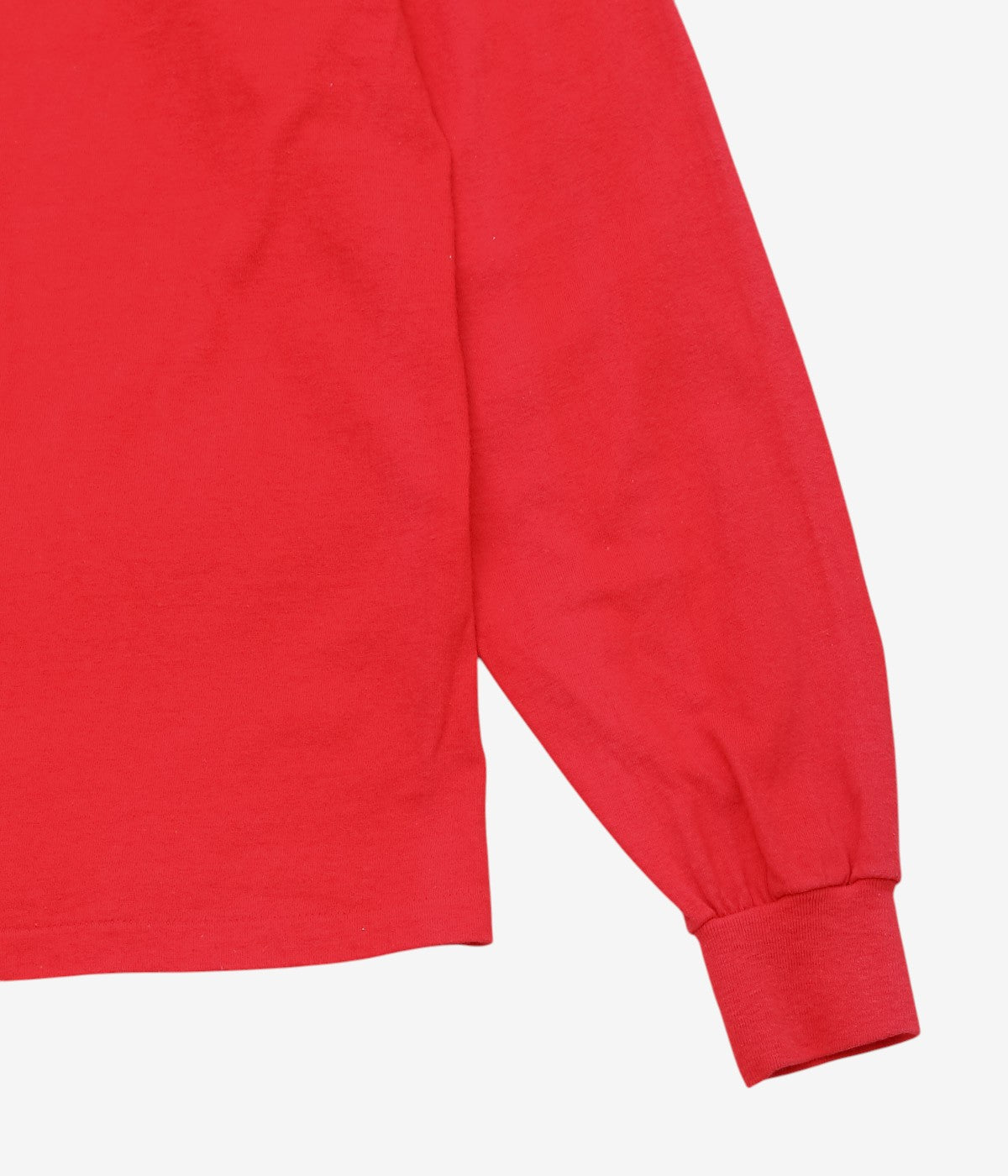 VINTAGE CLOTHING ''80's BEN&JERRY'S L/S TEE'' (RED)