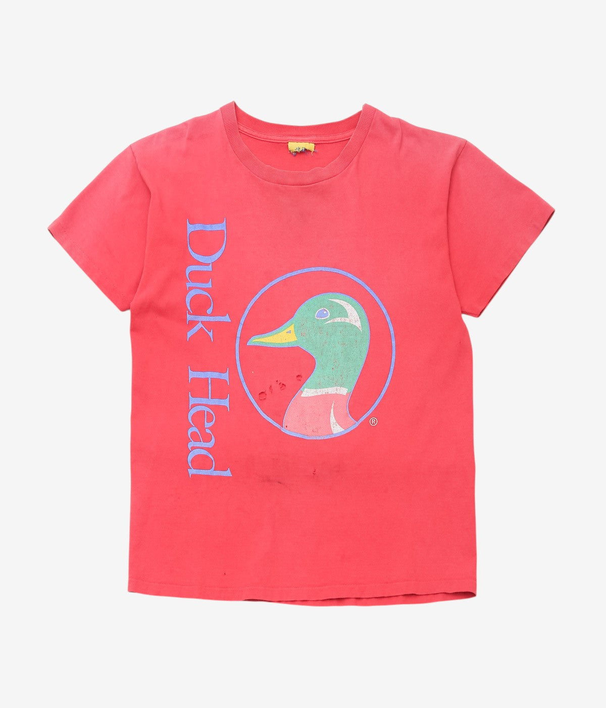 VINTAGE CLOTHING ''80's DUCK HEAD TEE'' (RED)