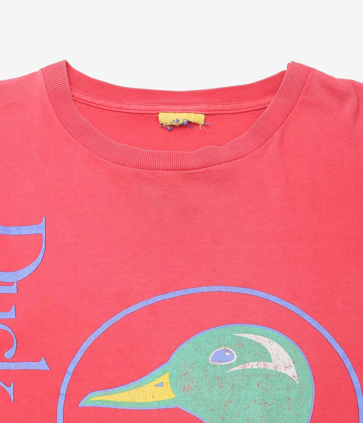 VINTAGE CLOTHING ''80's DUCK HEAD TEE'' (RED)