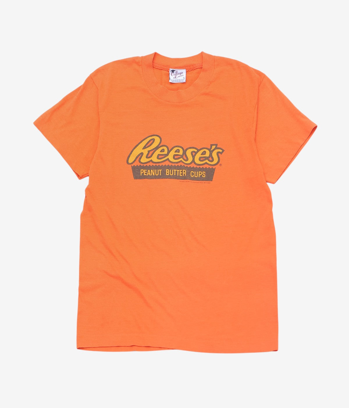 VINTAGE CLOTHING ''80'S "REESE'S" TEE''(ORANGE)