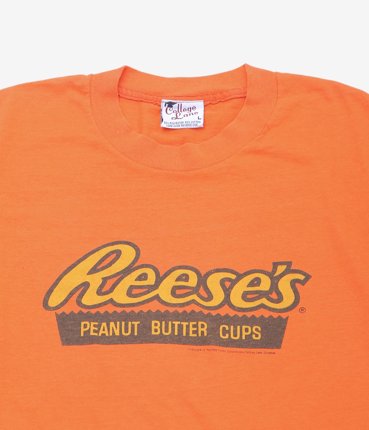 VINTAGE CLOTHING ''80'S "REESE'S" TEE''(ORANGE)