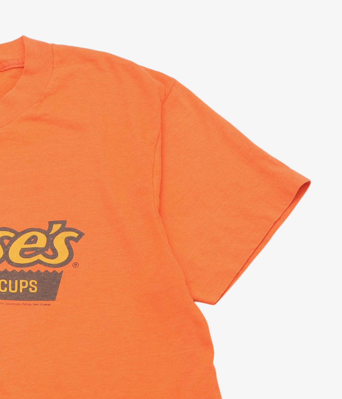 VINTAGE CLOTHING ''80'S "REESE'S" TEE''(ORANGE)