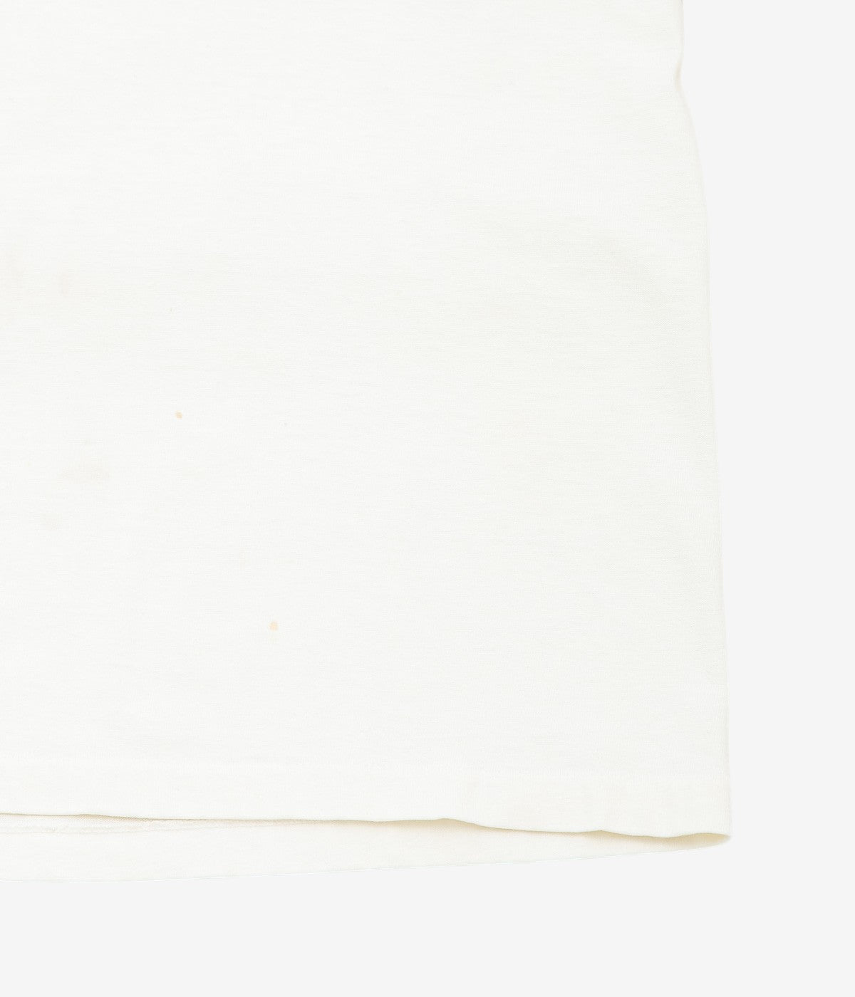 VINTAGE CLOTHING ''80's RUMOR CENTRAL CAT TEE'' (NATURAL)