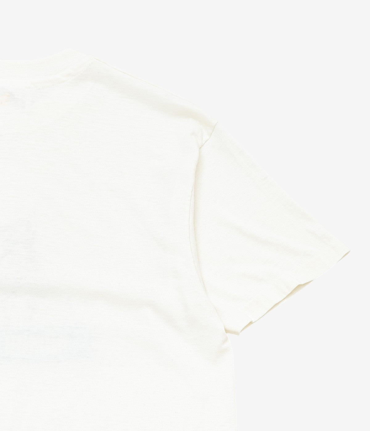 VINTAGE CLOTHING ''80's RUMOR CENTRAL CAT TEE'' (NATURAL)
