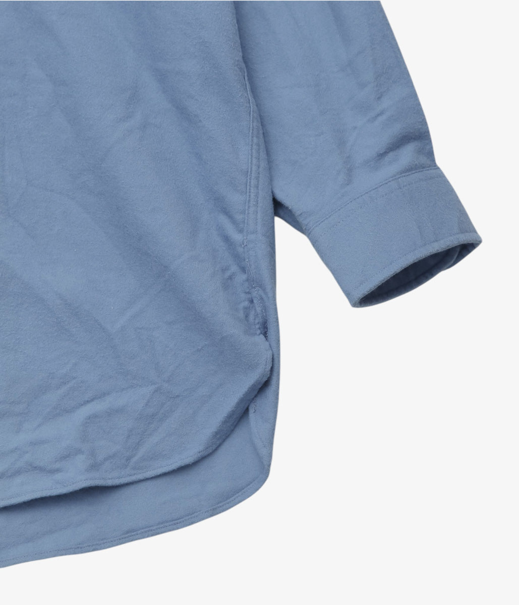 VINTAGE CLOTHING''80.s L.L. Bean CHAMOIS CLOTH SHIRT'' (LT.BLUE)