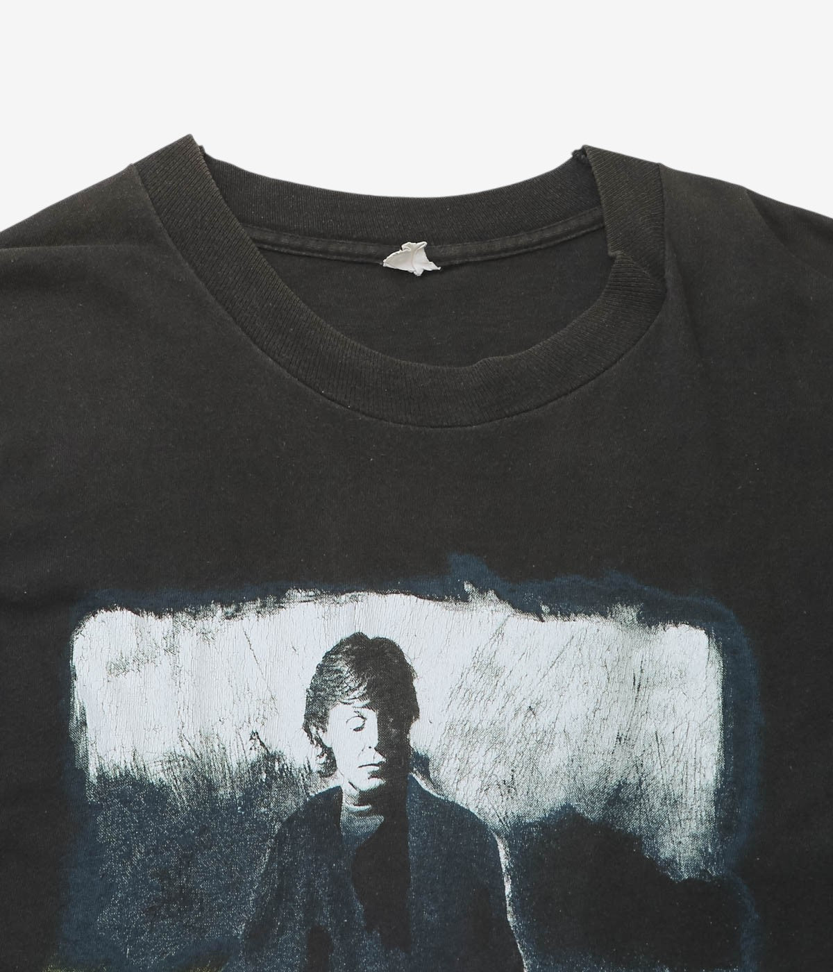 VINTAGE CLOTHING ''89-90's PAUL MACCARTNEY TOUR TEE'' (BLACK)