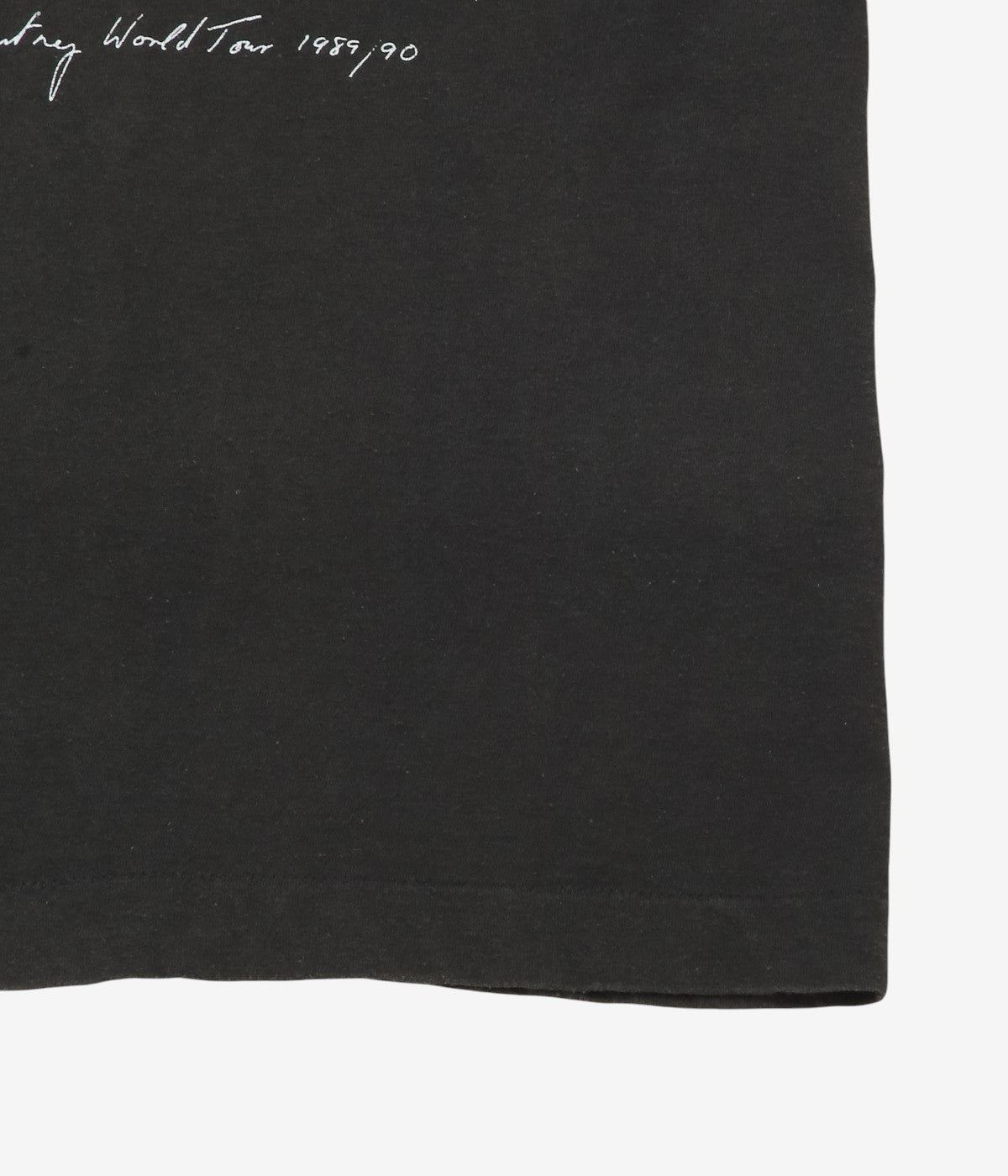VINTAGE CLOTHING ''89-90's PAUL MACCARTNEY TOUR TEE'' (BLACK)