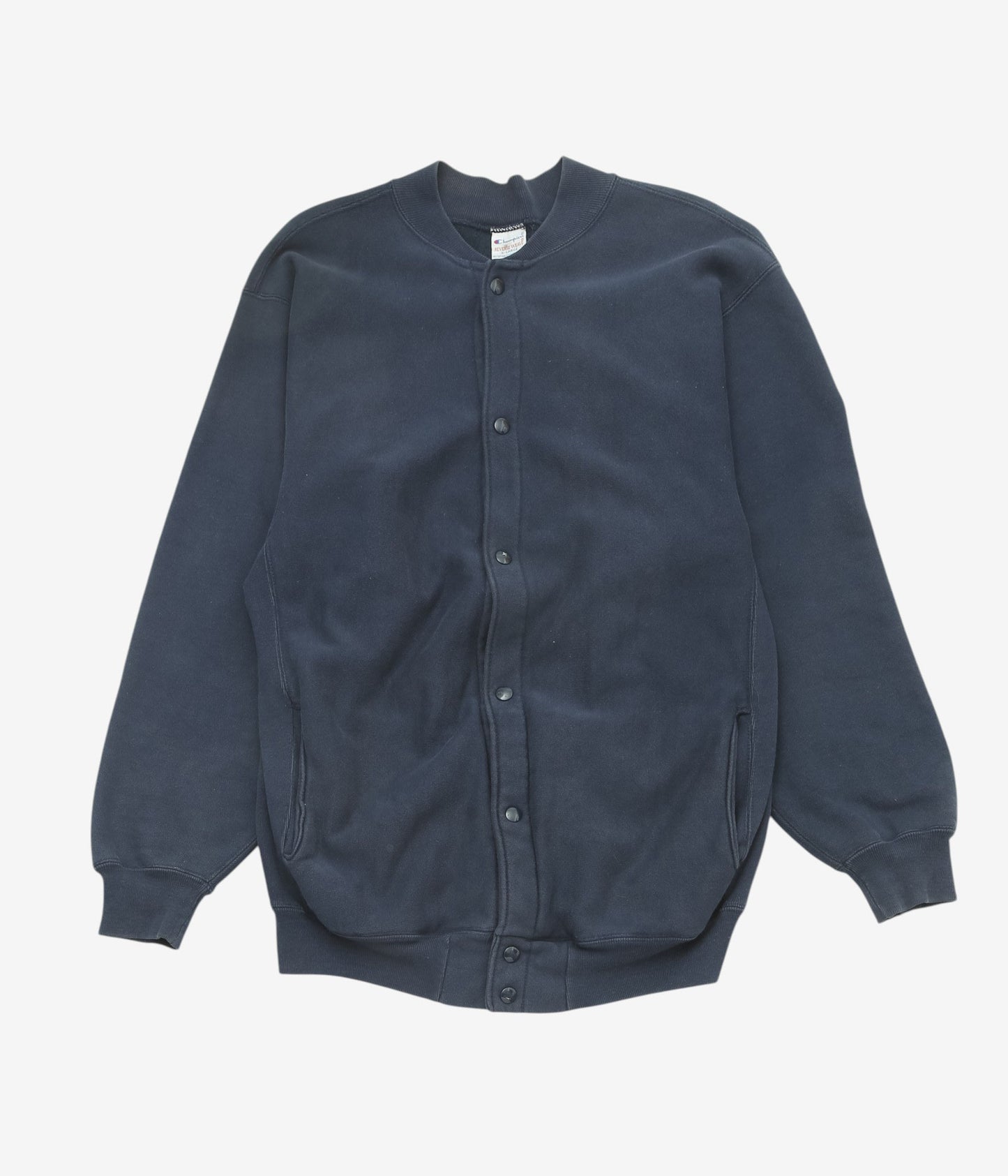 VINTAGE CLOTHING ''90's CHAMPION REBERSE WEAVE SNAP'' (NAVY)