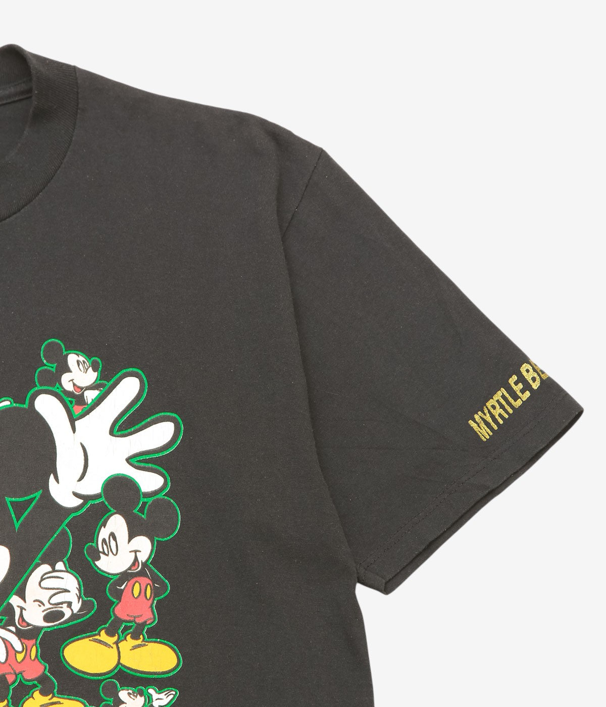 VINTAGE CLOTHING ''90'S MICKEY T-SHIRT''(BLACK)