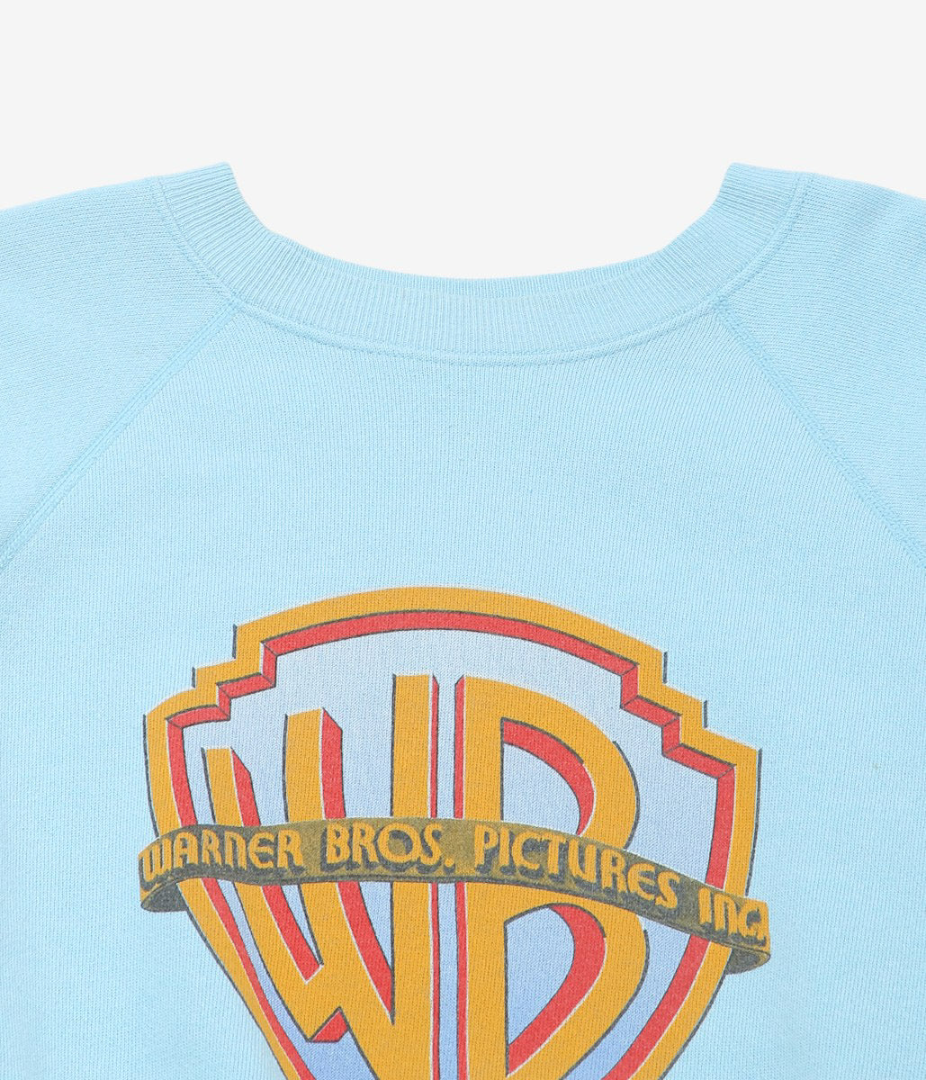 VINTAGE CLOTHING ''90's WARNER BROS. SWEATSHIRT'' (LT.BLUE)